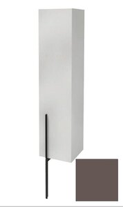 Изображение товара Пенал Jacob Delafon Nouvelle Vague 35 см, EB3047D-G80, цвет светло-коричневый глянцевый, петли справа