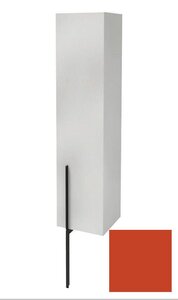 Изображение товара Пенал Jacob Delafon Nouvelle Vague 35 см, EB3047D-M80, цвет маковый матовый, петли справа