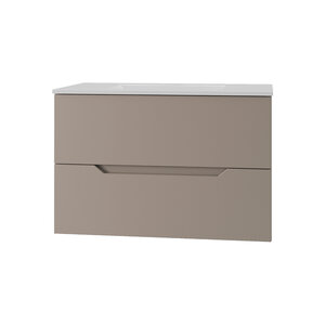 Изображение товара Тумба c раковиной Agger Свит SWE800ETLT-3800W, 80 см, подвесная, цвет латте матовый