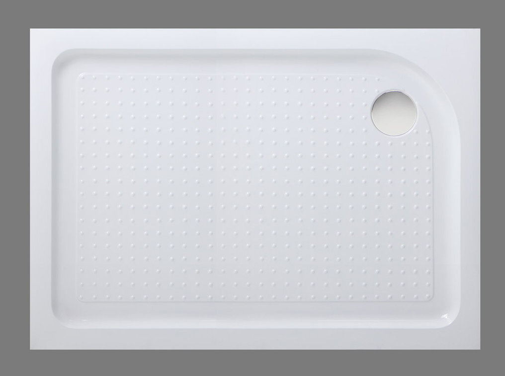 Изображение товара Душевой поддон BelBagno TRAY-BB-AH-100/80-15-W-L/R 100 x 80 см с сифоном, левый/правый
