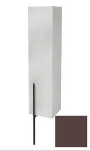 Изображение товара Пенал Jacob Delafon Nouvelle Vague 35 см ледяной коричневый глянец