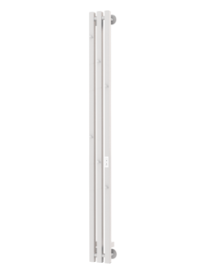 Изображение товара Полотенцесушитель электрический Indigo Style 3 pro LSPRE150-13WMRt, ширина 13 см, высота 150 см, диммер справа, белый матовый