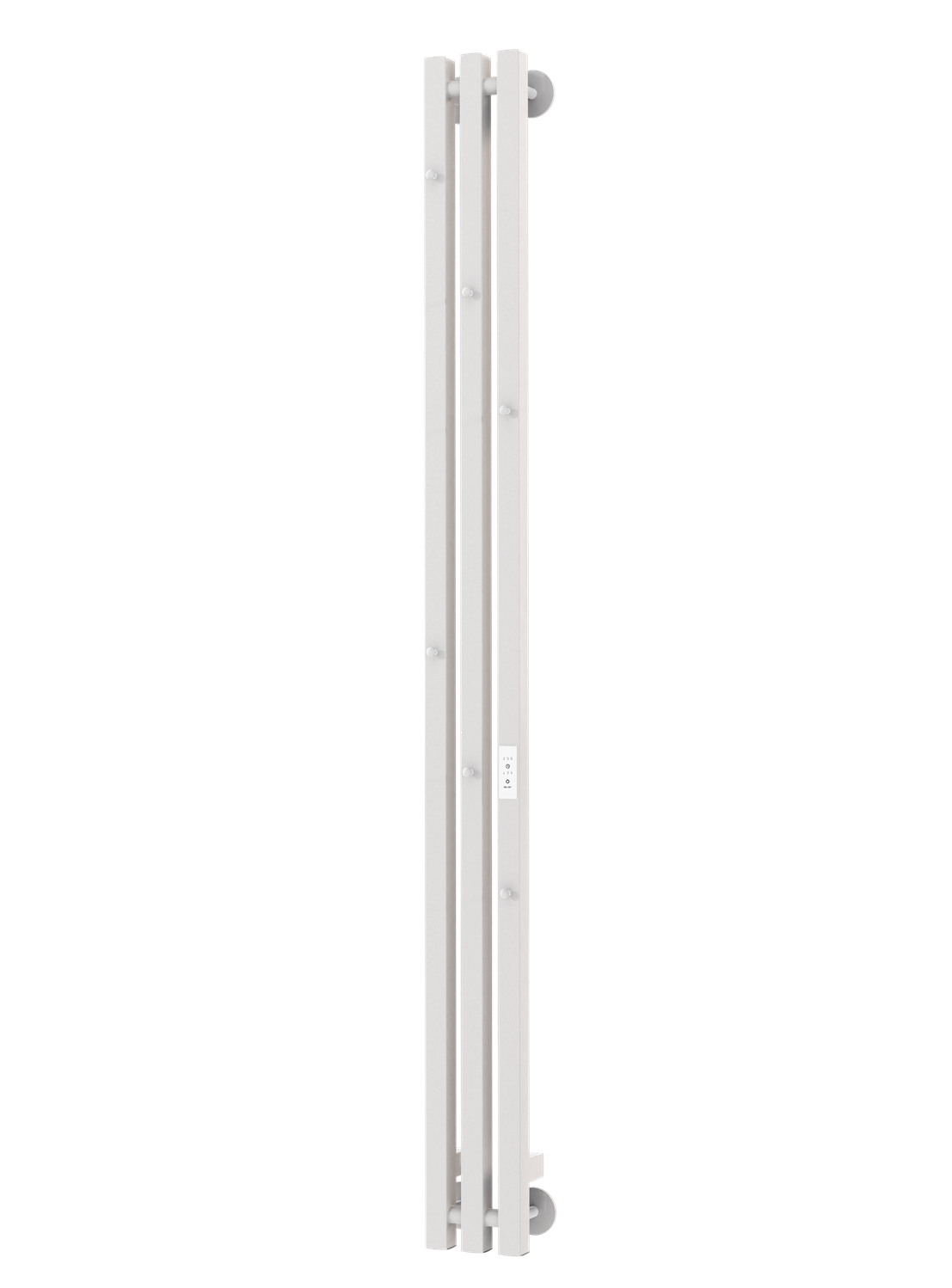 Изображение товара Электрический полотенцесушитель Indigo Style 3 pro, белый, 150x13 см, таймер и терморегулятор Изображение товара Электрический полотенцесушитель Indigo Style 3 pro, белый, 150x13 см, таймер и терморегулятор