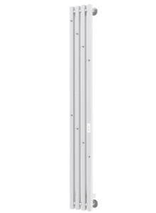Изображение товара Полотенцесушитель электрический Indigo Style 4 pro LSPRE150-18WMRt, ширина 18 см, высота 150 см, диммер справа, белый матовый