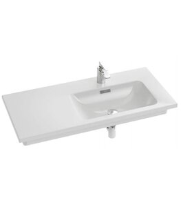 Изображение товара Раковина мебельная Jacob Delafon Vox EXAD112-Z-00, 100 х 46 см, крыло слева