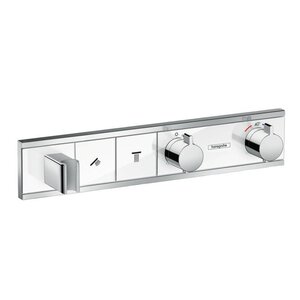 Изображение товара Смеситель для душа Hansgrohe RainSelect, 15355400, термостатический, белый/хром