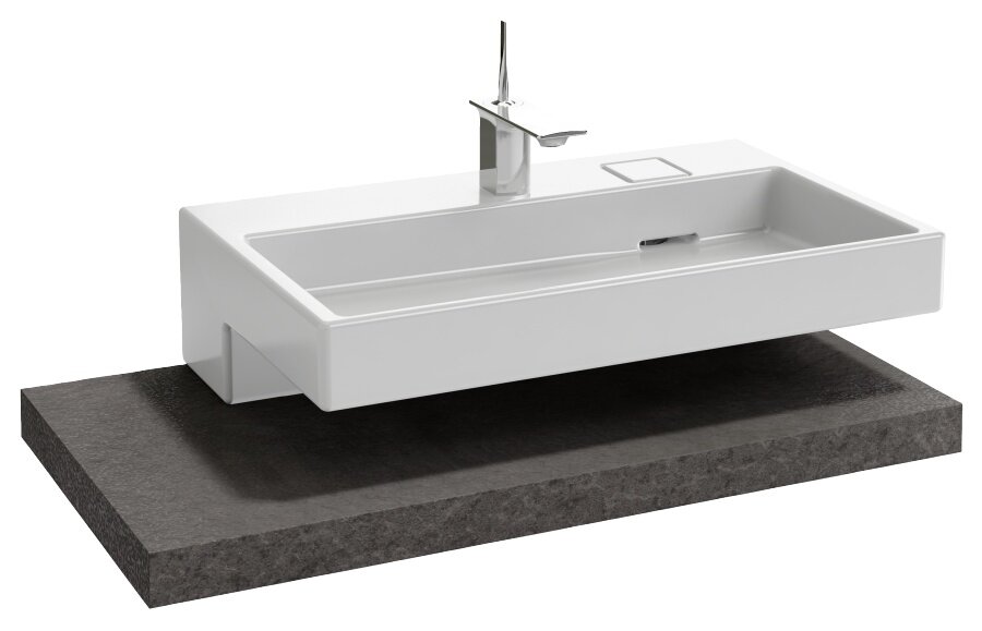 Изображение товара Столешница Jacob Delafon Terrace 100 см, цвет светло-серый, EB1194-N05