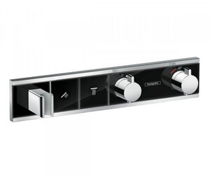 Изображение товара Смеситель для душа Hansgrohe RainSelect, 15355600, термостатический, черный Изображение товара Смеситель для душа Hansgrohe RainSelect, 15355600, термостатический, черный