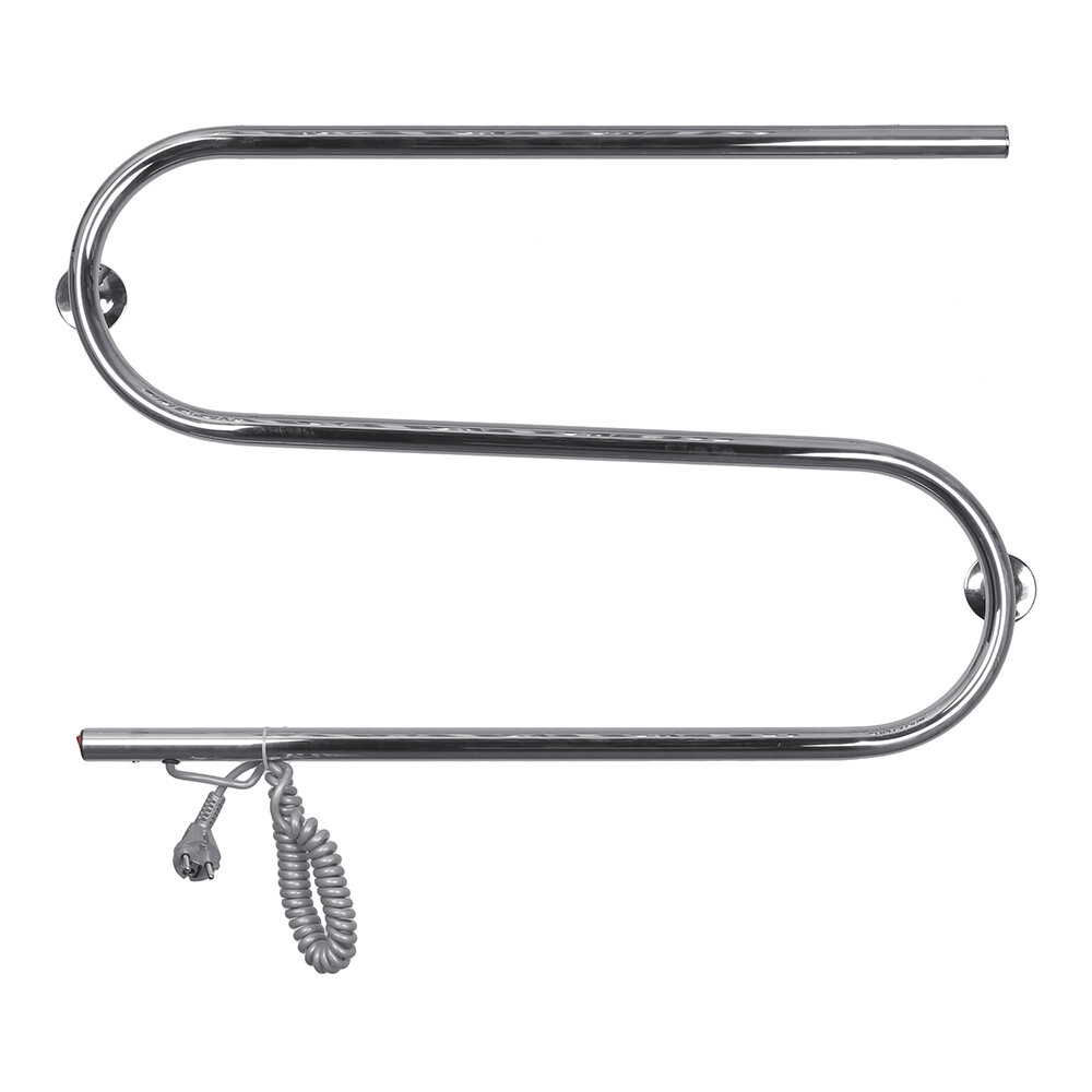 Изображение товара Электрический полотенцесушитель Domoterm S-образный DMT 112 42x70 EK L/R из нержавеющей стали