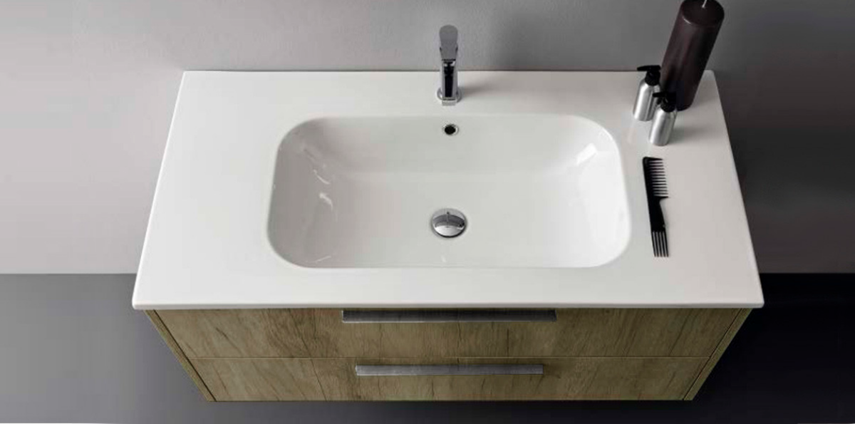 Изображение товара Раковина Cerasa Velvet 120 см ALC NC1 02 bi*1 прямоугольная керамическая белая