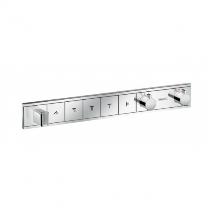 Изображение товара Смеситель для душа Hansgrohe RainSelect, 15358000, термостатический, хром Изображение товара Смеситель для душа Hansgrohe RainSelect, 15358000, термостатический, хром