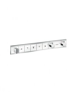 Изображение товара Смеситель для душа Hansgrohe RainSelect, 15358400, термостатический, белый/хром