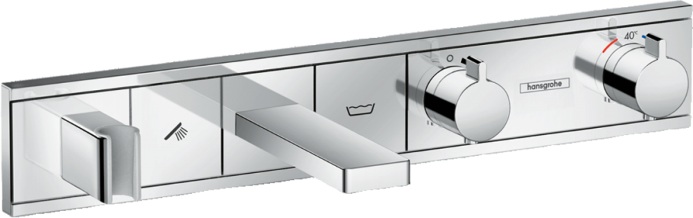 Изображение товара Смеситель для ванны и душа Hansgrohe RainSelect 15359000 термостатический хром