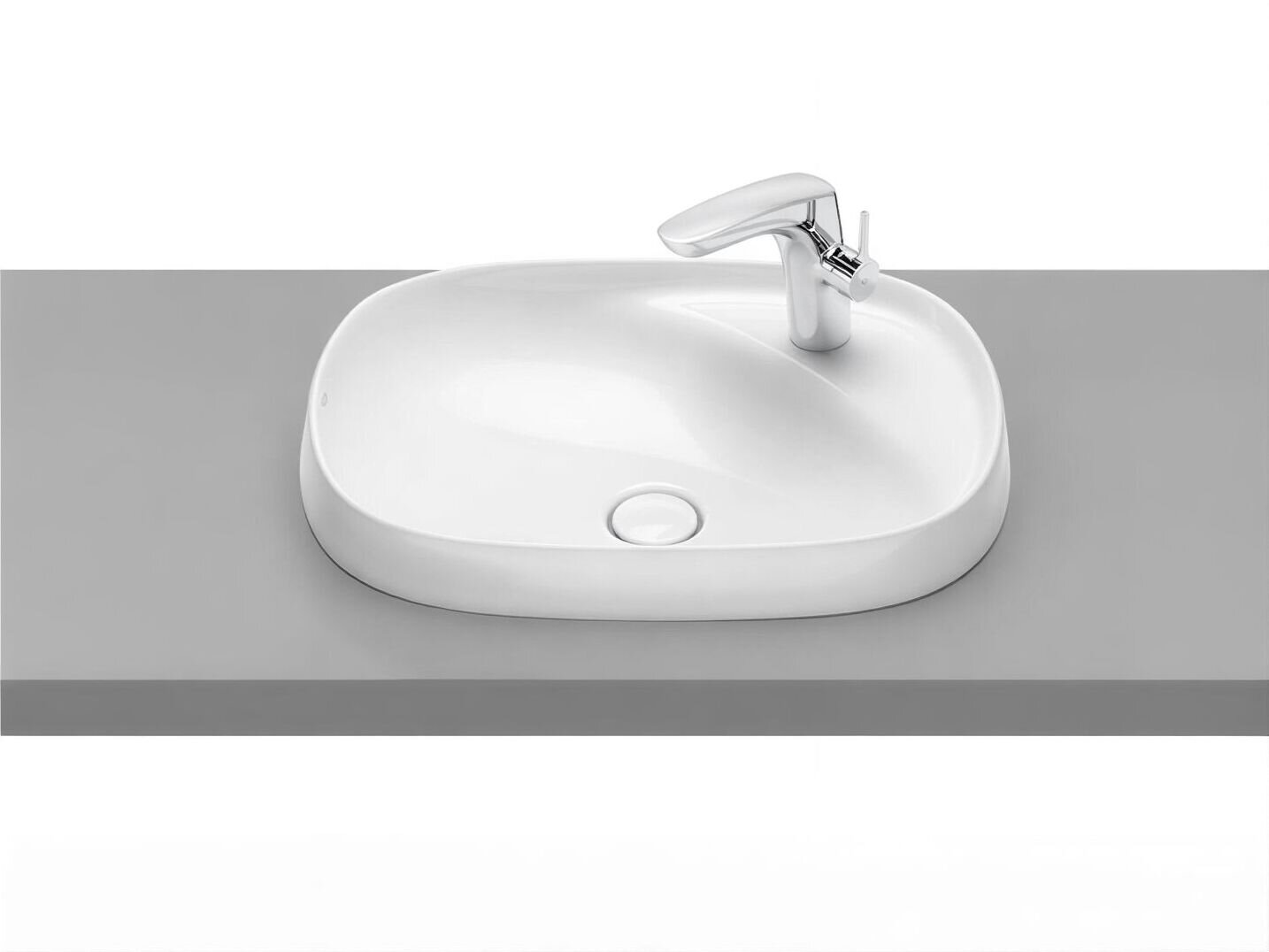Изображение товара Врезная раковина Roca Beyond 58 см 3270B6000 - белая керамика Fineceramic Изображение товара Врезная раковина Roca Beyond 58 см 3270B6000 - белая керамика Fineceramic