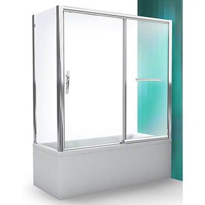Изображение товара Раздвижная душевая шторка Roth PXV2P/1800 180x150 см прозрачное стекло