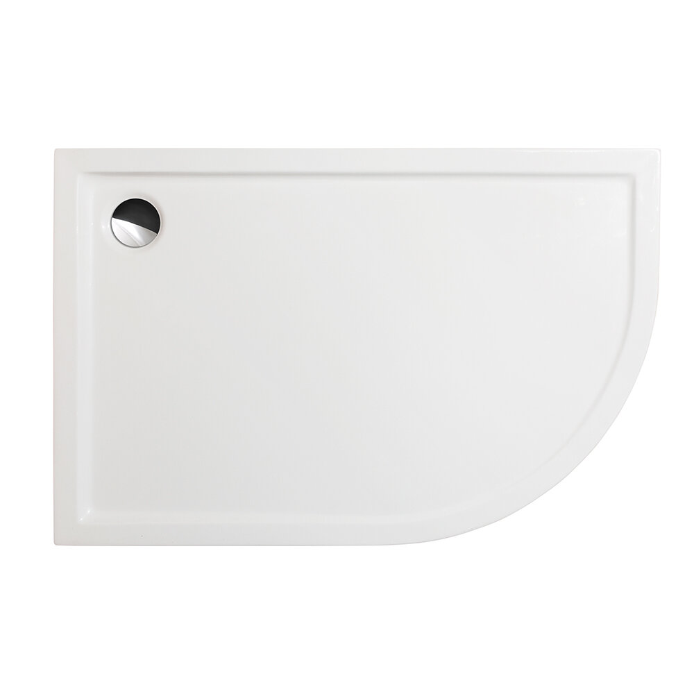 Изображение товара Душевой поддон Roth Flat Asymmetric 120x80 см