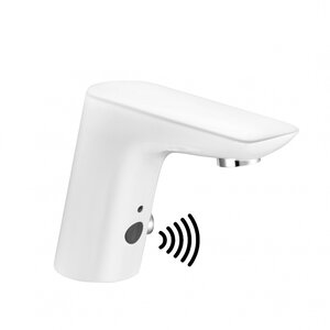 Изображение товара Сенсорный смеситель Kludi Balance для раковины белый Германия