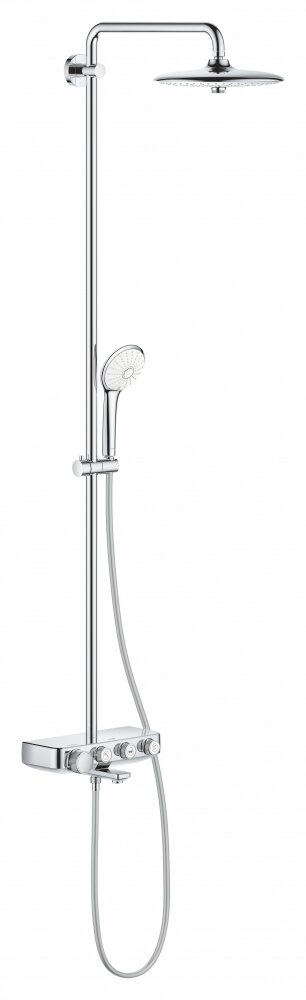 Изображение товара Душевая система с термостатом Grohe Euphoria SmartControl 260 Mono 26510000, излив для ванны Изображение товара Душевая система с термостатом Grohe Euphoria SmartControl 260 Mono 26510000, излив для ванны
