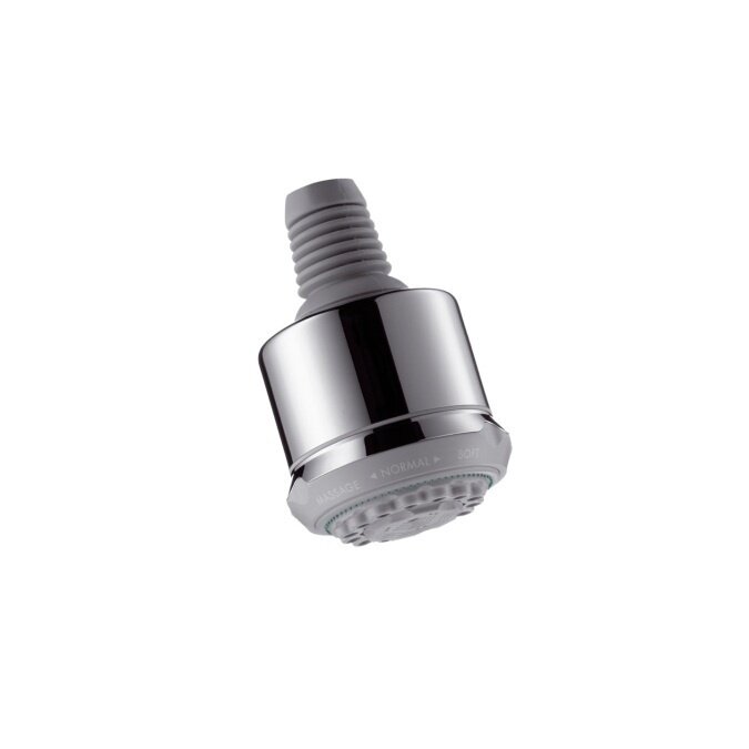 Изображение товара Верхний душ Hansgrohe Clubmaster 28496000, 8,5х8,5 см, 3 режима струи, держатель в комплекте, хром