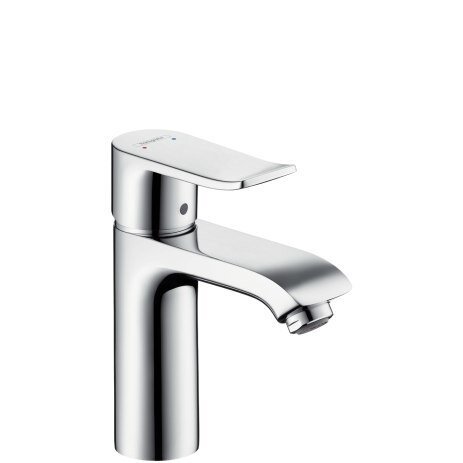 Изображение товара Смеситель для раковины Hansgrohe Metris S, 31074000, с донным клапаном, хром