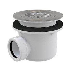 Изображение товара Сифон для поддона Roth Stainless диаметр 90 мм нержавеющая сталь Чехия