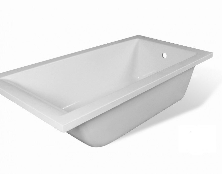 Изображение товара Ванна из литьевого мрамора Эстет Дельта 160А 160x70 см встраиваемая белая