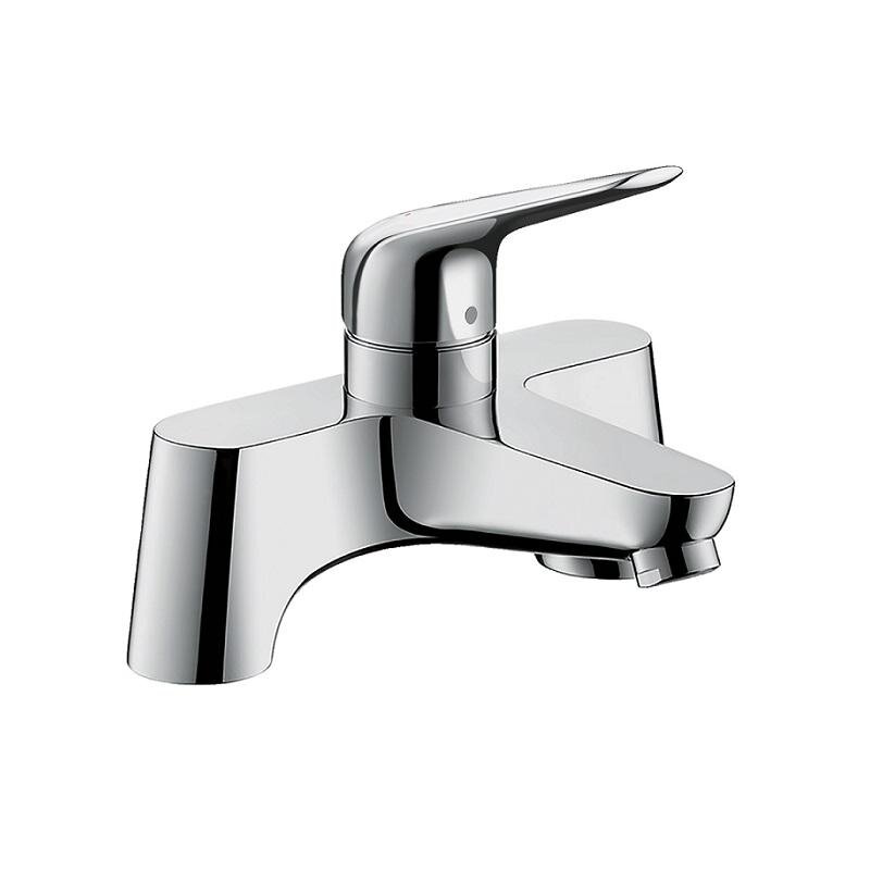Изображение товара Смеситель для ванны и душа Hansgrohe Novus хром, 71043000, однорычажный монтаж на борт ванны Изображение товара Смеситель для ванны и душа Hansgrohe Novus хром, 71043000, однорычажный монтаж на борт ванны