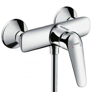 Изображение товара Смеситель для душа Hansgrohe Novus 71062000 хром однорычажный вертикальный монтаж Изображение товара Смеситель для душа Hansgrohe Novus 71062000 хром однорычажный вертикальный монтаж