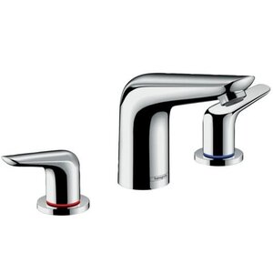 Изображение товара Смеситель для раковины Hansgrohe Novus, 71140000, с донным клапаном, хром