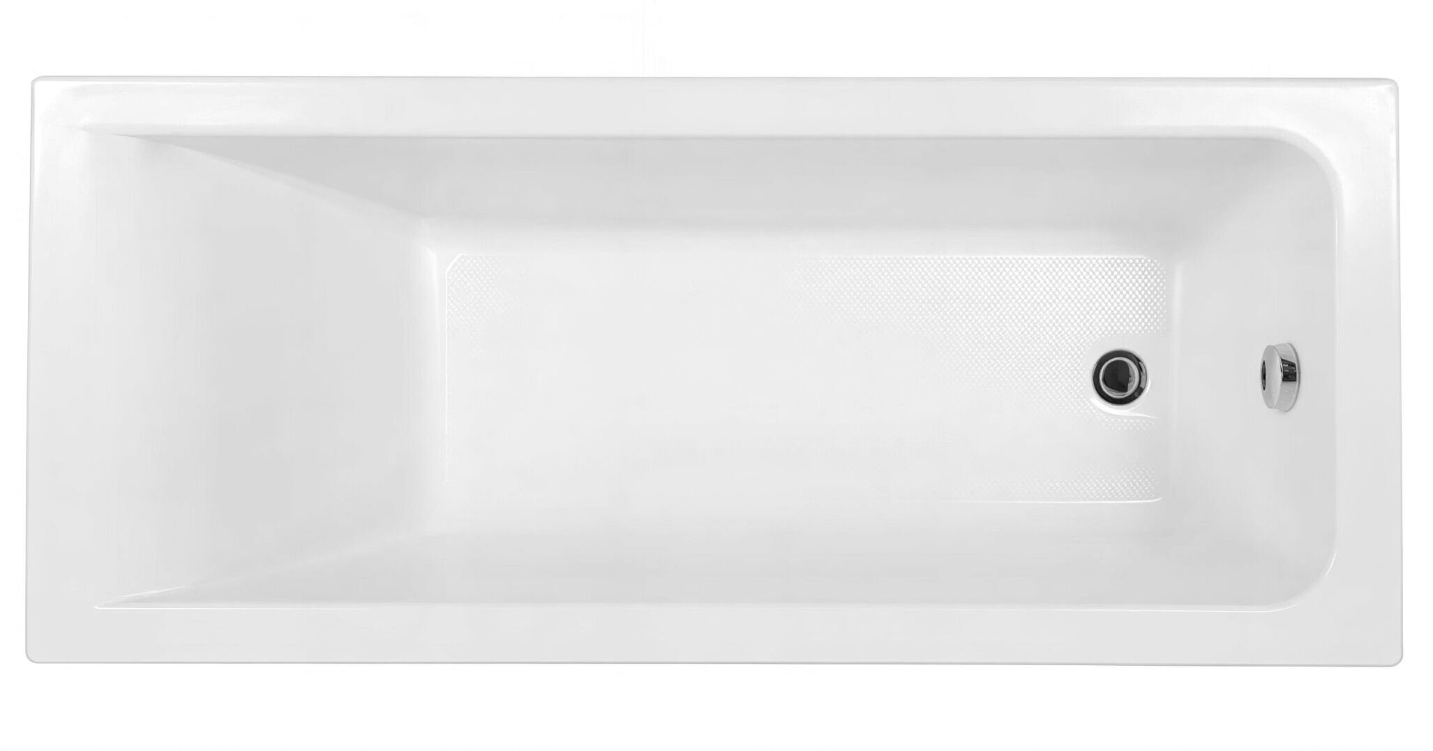 Изображение товара Ванна акриловая Aquanet Bright 175 x 75 см со сварным каркасом, цвет белый, 216660