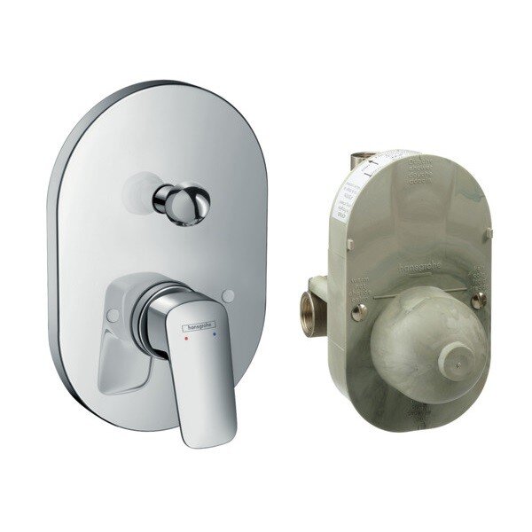 Изображение товара Смеситель для душа Hansgrohe Logis, 71409000, встраиваемый, хром