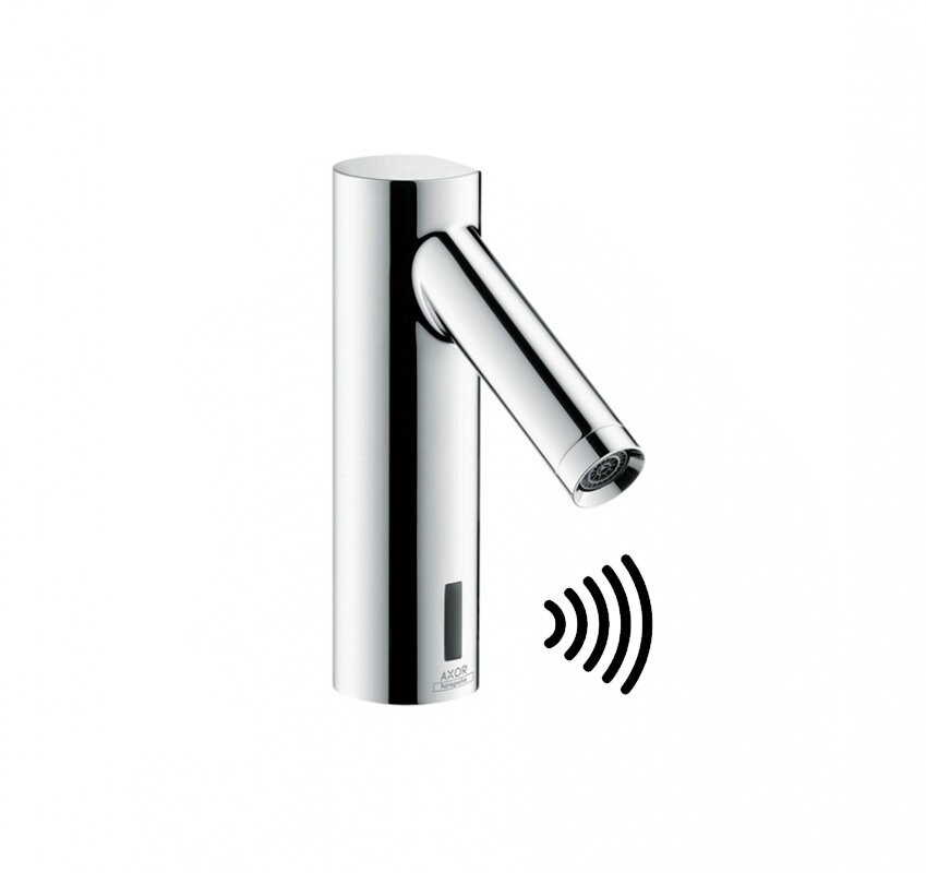 Изображение товара Сенсорный смеситель для раковины Axor Starck 10106000 хром автоматический