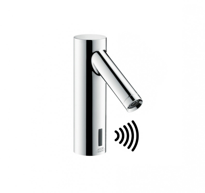 Изображение товара Сенсорный смеситель для раковины Axor Starck, 10145000, хром