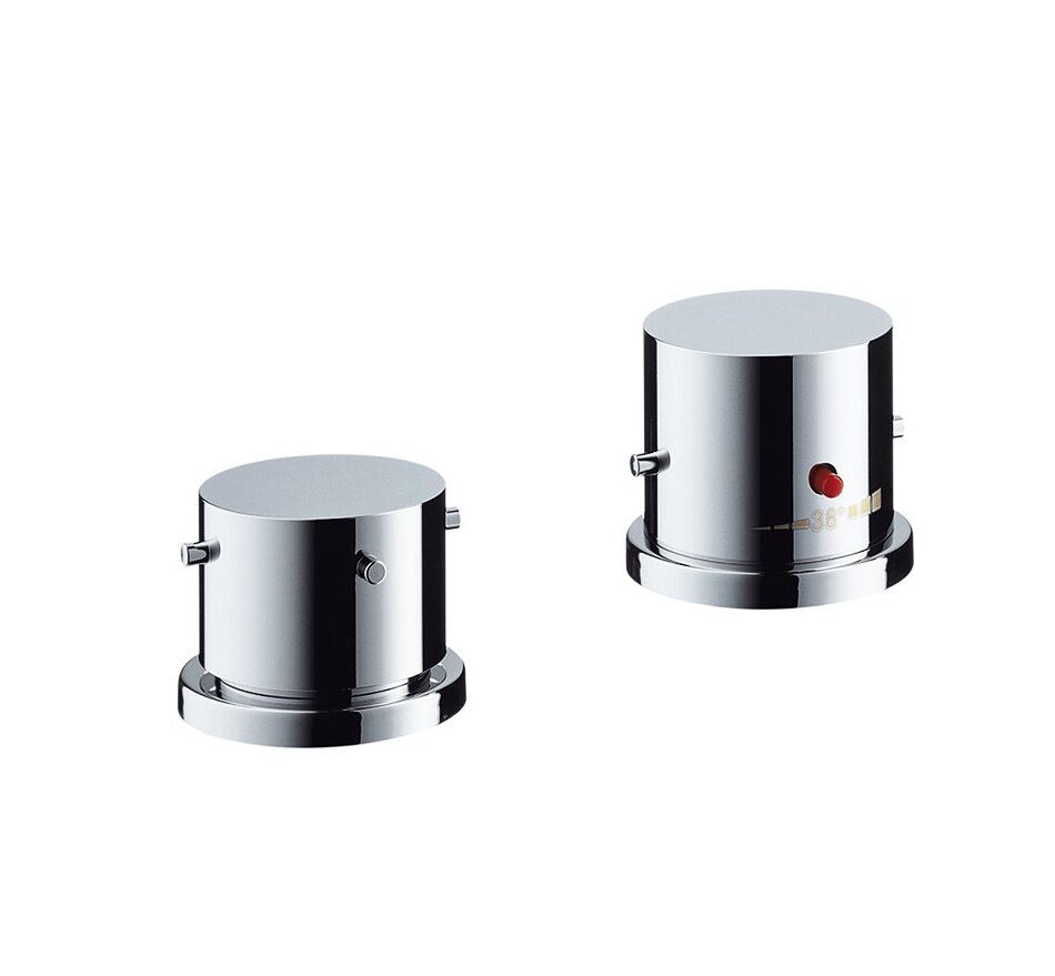 Изображение товара Axor Starck термостатический смеситель на борт ванны, 10480000 Изображение товара Axor Starck термостатический смеситель на борт ванны, 10480000