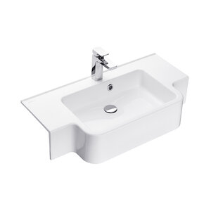 Изображение товара Раковина Акватон Hotel B 1A710231PI010, 81 см, подвесная, белая