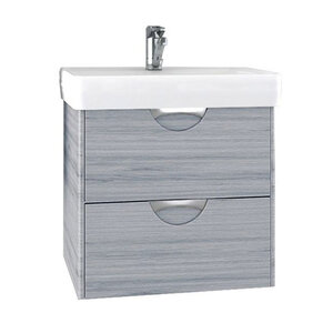 Изображение товара Тумба под раковину Акватон Сильва 60 см 1A211801SIW60, цвет дуб фьорд