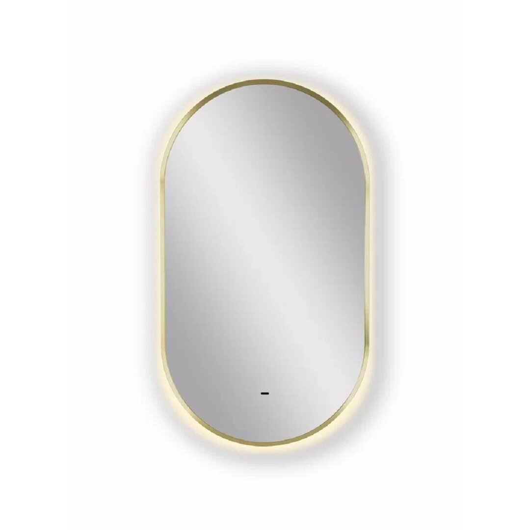 Изображение товара Зеркало Uperwood ZNext4580g, 45 см, с LED-подсветкой, бесконтактный сенсор, с диммером, цвет рамы золотой Изображение товара Зеркало Uperwood ZNext4580g, 45 см, с LED-подсветкой, бесконтактный сенсор, с диммером, цвет рамы золотой