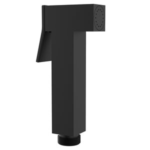Изображение товара Лейка гигиеническая AVS Cube 811-611-MB, 1 режим, цвет черный матовый Изображение товара Лейка гигиеническая AVS Cube 811-611-MB, 1 режим, цвет черный матовый