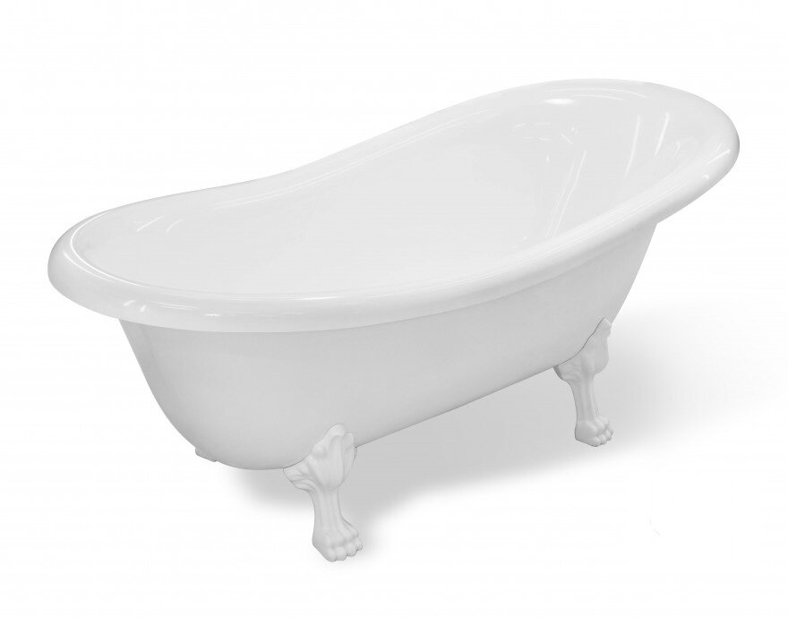 Изображение товара Ванна из литьевого мрамора Эстет Марсель 170 х 80 см овальная отдельностоящая