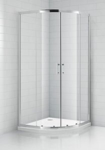 Изображение товара Душевой уголок Roth Solution OBR2/90, раздвижные двери, 90x90 см, хром