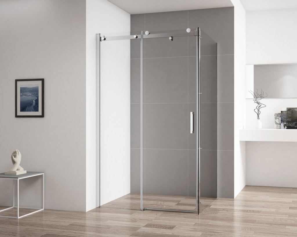 Изображение товара Душевой уголок Cezares Stylus-Soft-AH-1 150x100x195 см раздвижной хром