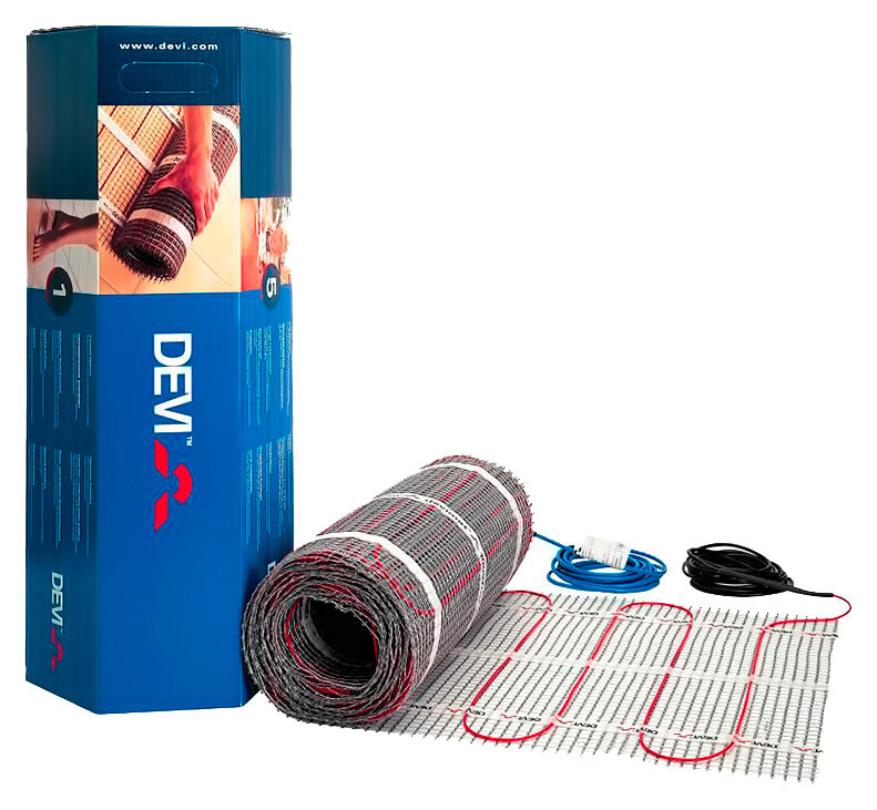 Изображение товара Теплый пол Devi Devimat DTIF-150 3,5 кв.м, мощность 525 Вт Изображение товара Теплый пол Devi Devimat DTIF-150 3,5 кв.м, мощность 525 Вт