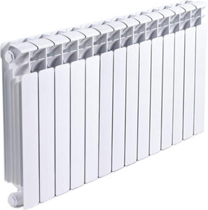 Изображение товара Радиатор биметаллический Rifar Base 500 14 секций, боковое подключение, B500-14