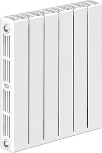 Изображение товара Радиатор биметаллический Rifar SUPReMO 500 6 секций, боковое подключение, S500-06