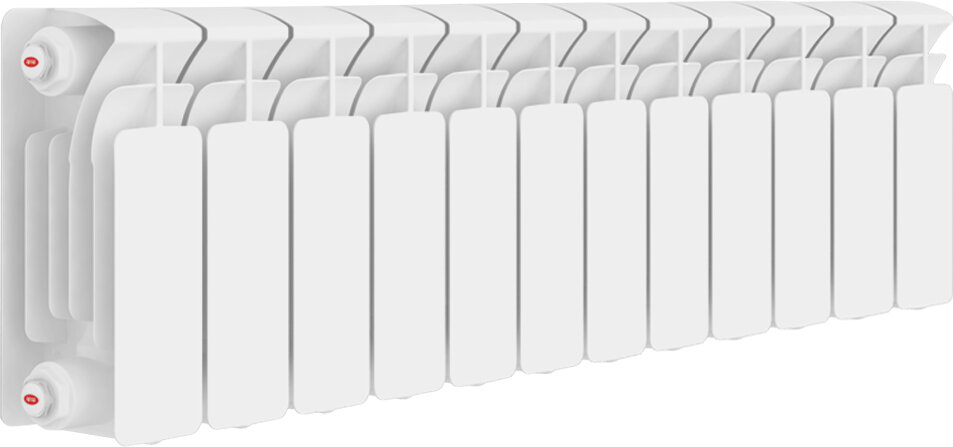 Изображение товара Радиатор биметаллический Rifar Base 200 на 12 секций Изображение товара Радиатор биметаллический Rifar Base 200 на 12 секций