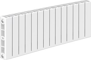 Изображение товара Радиатор биметаллический Rifar SUPReMO 350 14 секций, боковое подключение, S350-14