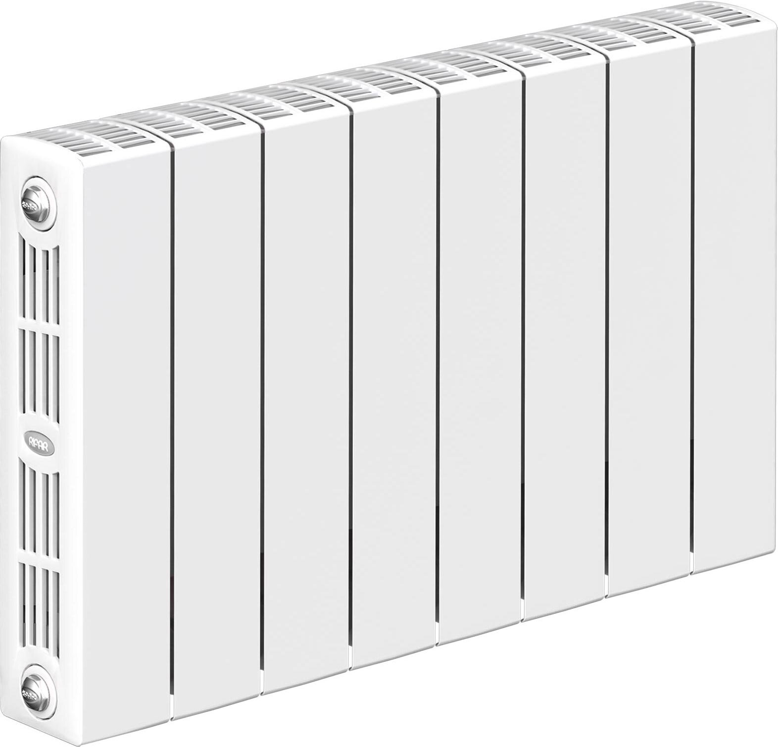 Изображение товара Радиатор биметаллический Rifar SUPReMO 350 8 секций, боковое подключение, S350-08