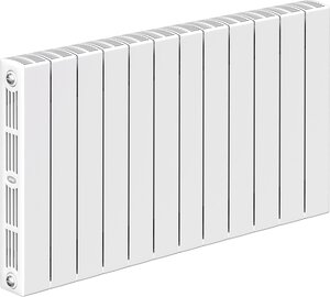 Изображение товара Радиатор биметаллический Rifar SUPReMO 500 12 секций, боковое подключение, S500-12