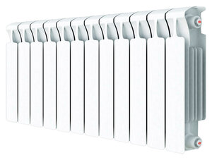 Изображение товара Радиатор биметаллический Rifar Monolit Ventil 500 12 секций, нижнее правое подключение, MVR500-12