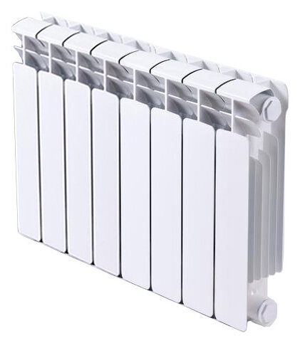Изображение товара Радиатор биметаллический Rifar Base Ventil 8 секций 1576 Вт белый
